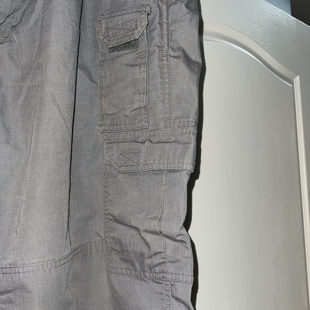 Gray Tactical Pants - image 2